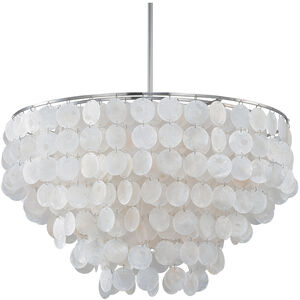 Shelby 6 Light 24 inch Polished Nickel Pendant Ceiling Light