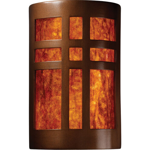Ambiance 1 Light 8 inch Antique Copper Wall Sconce Wall Light
