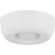 Hayden LED 6 inch Antique White Flush Mount Ceiling Light