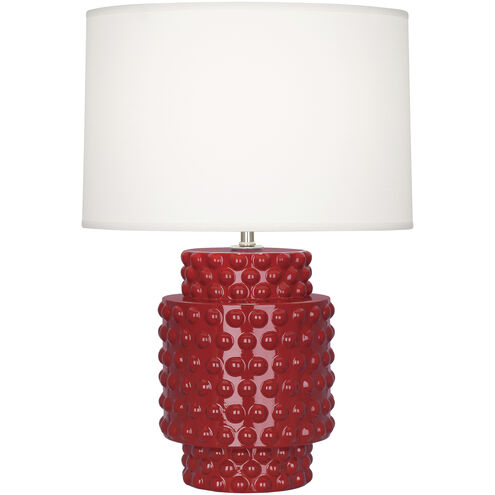 Dolly 21.38 inch 150.00 watt Ruby Red Accent Lamp Portable Light in Fondine