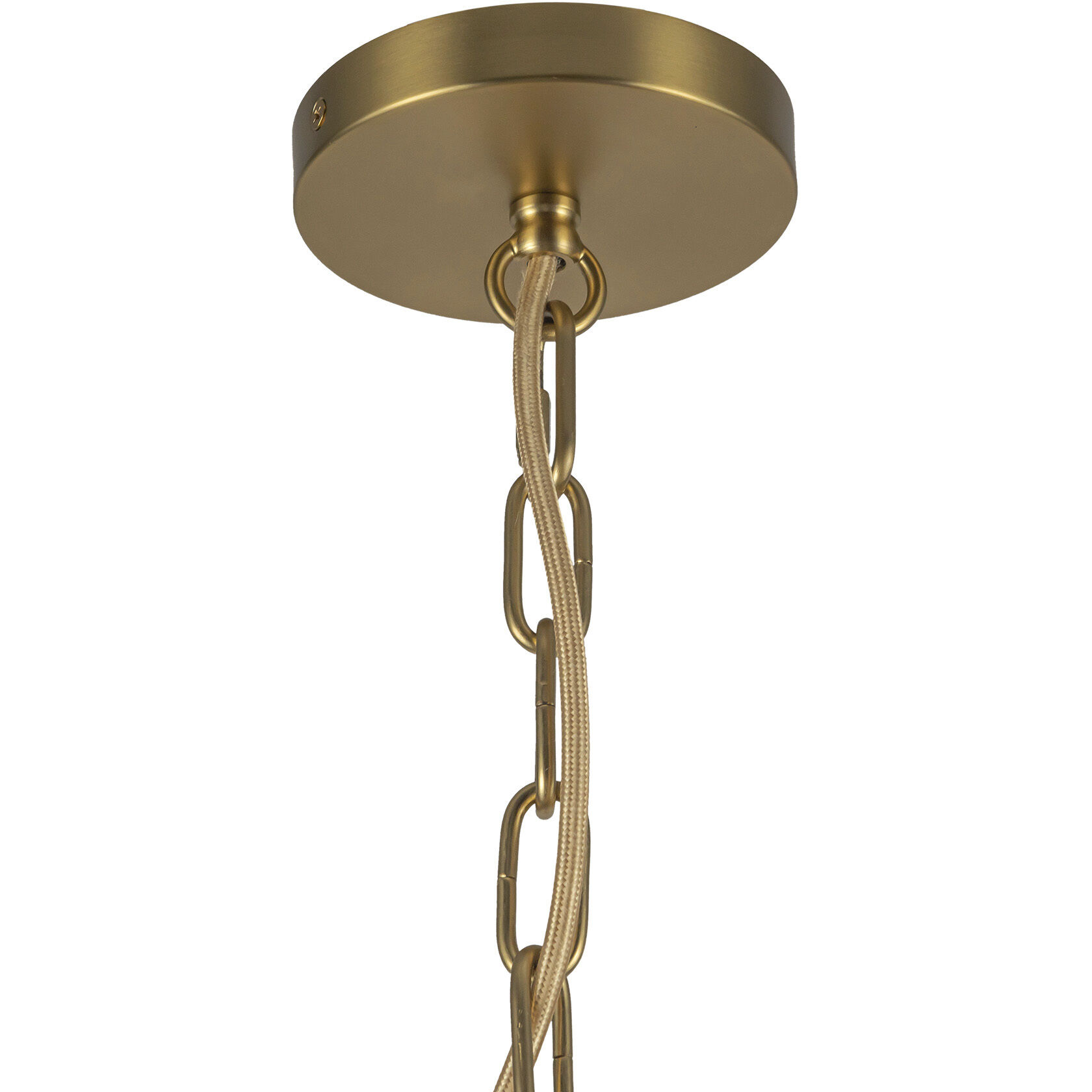 Alora Mood Kai Pendant Ceiling Light in Brushed Gold