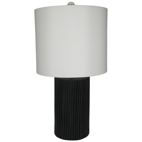 Pozzallo 18 inch 100.00 watt Black Table Lamp Portable Light