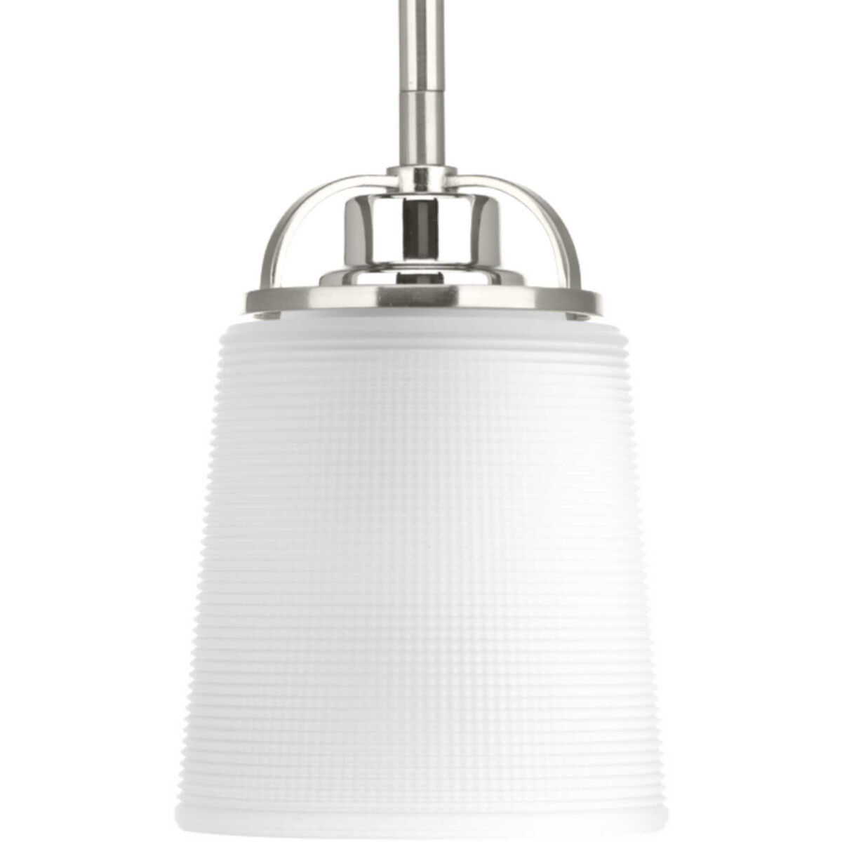 Leopolda 1 Light 5.13 inch Brushed Nickel Mini-Pendant Ceiling Light, Design Series