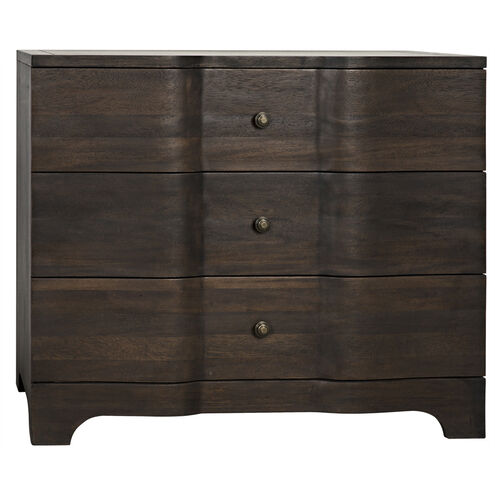 Claudie Ebony Walnut Chest