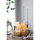 Speckled 8 X 4 inch LED Candle