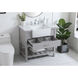 Clement 36 X 22 X 34 inch Grey Bathroom Vanity Cabinet