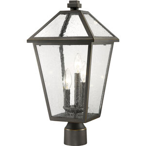 Talbot 3 Light 10.00 inch Post Light & Accessory