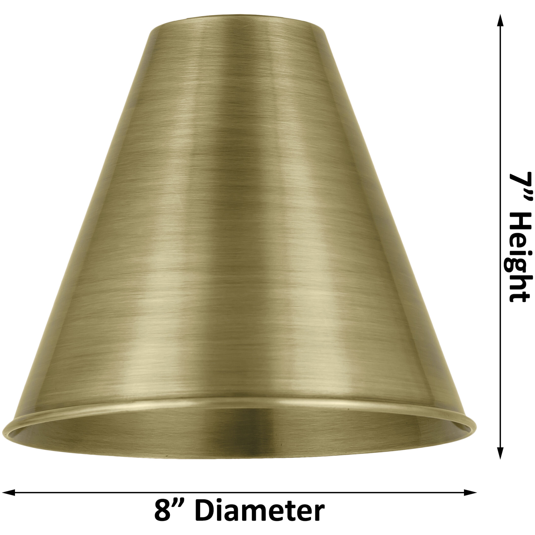 Ballston Cone 1 Light 8 inch Matte Black Semi-Flush Mount Ceiling Light