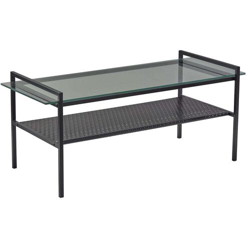 Pearson 39.25 X 17 inch Black Coffee Table