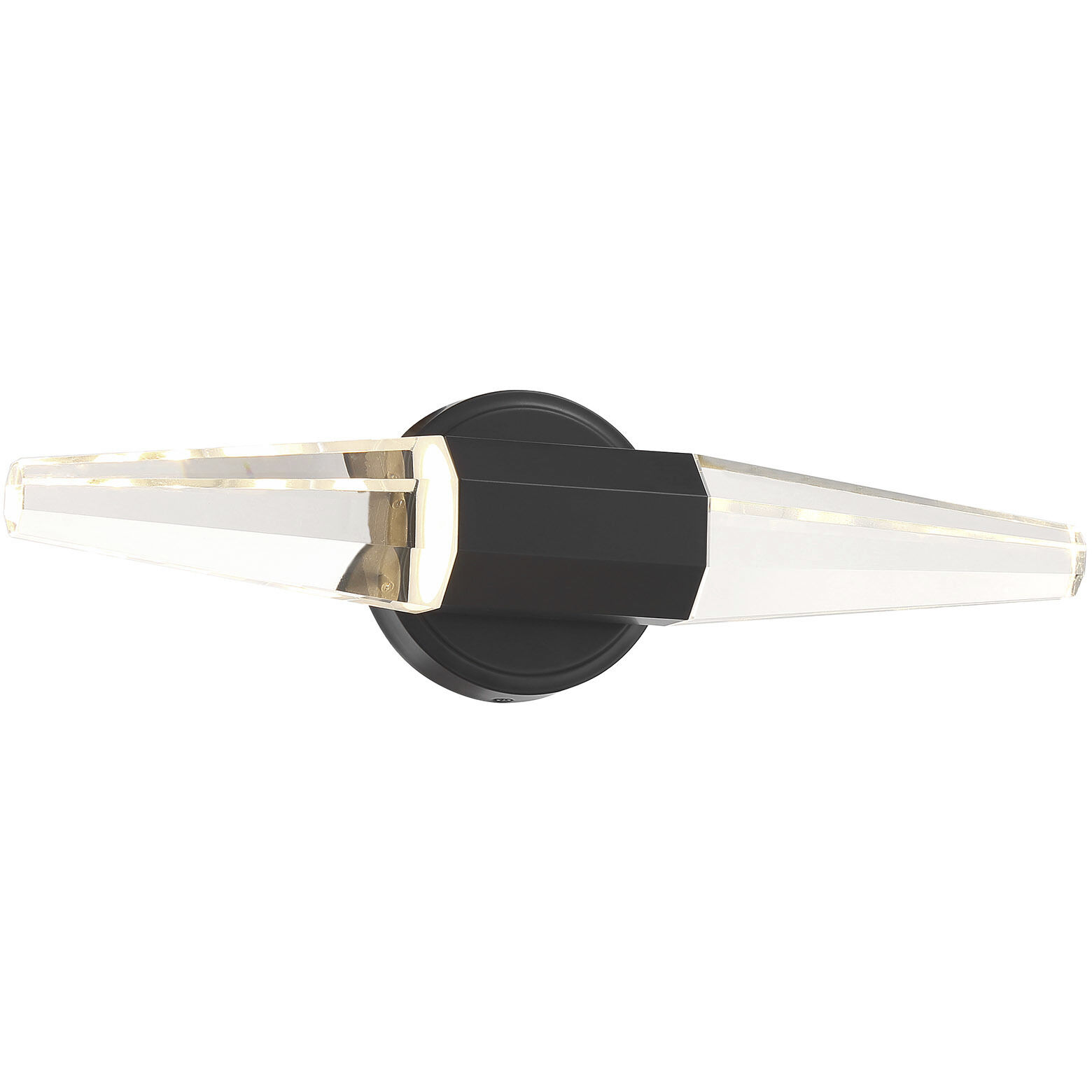 Beaumont LED 18 inch Black Lustre Bathroom Vanity Light Wall Light