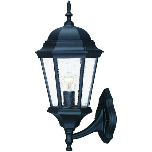Richmond 1 Light 22 inch Matte Black Exterior Wall Mount