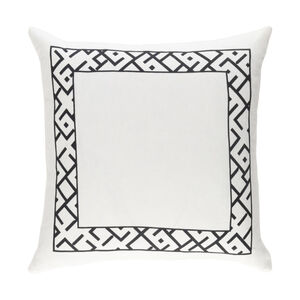 Ethiopia 18 X 18 inch White Pillow Kit, Square