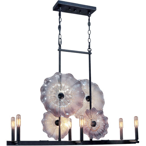 Evelyn 6 Light 26 inch Dark Bronze Island Fixture Ceiling Light