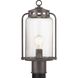 Botta 1 Light 16 inch Antique Bronze Outdoor Post Lantern