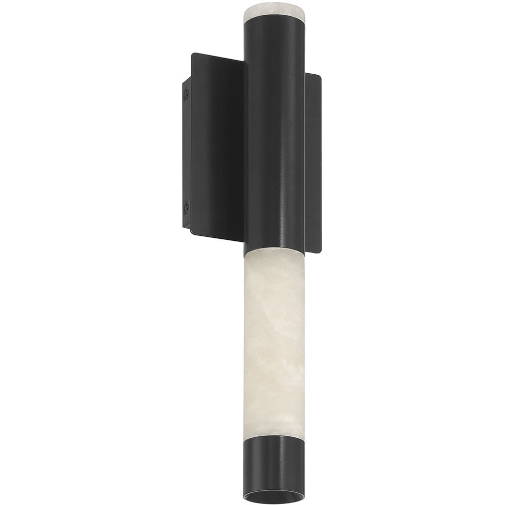 Ronda LED 16.25 inch Matte Black Outdoor Wall Sconce