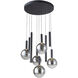Modella LED 24.5 inch Black Pendant Ceiling Light