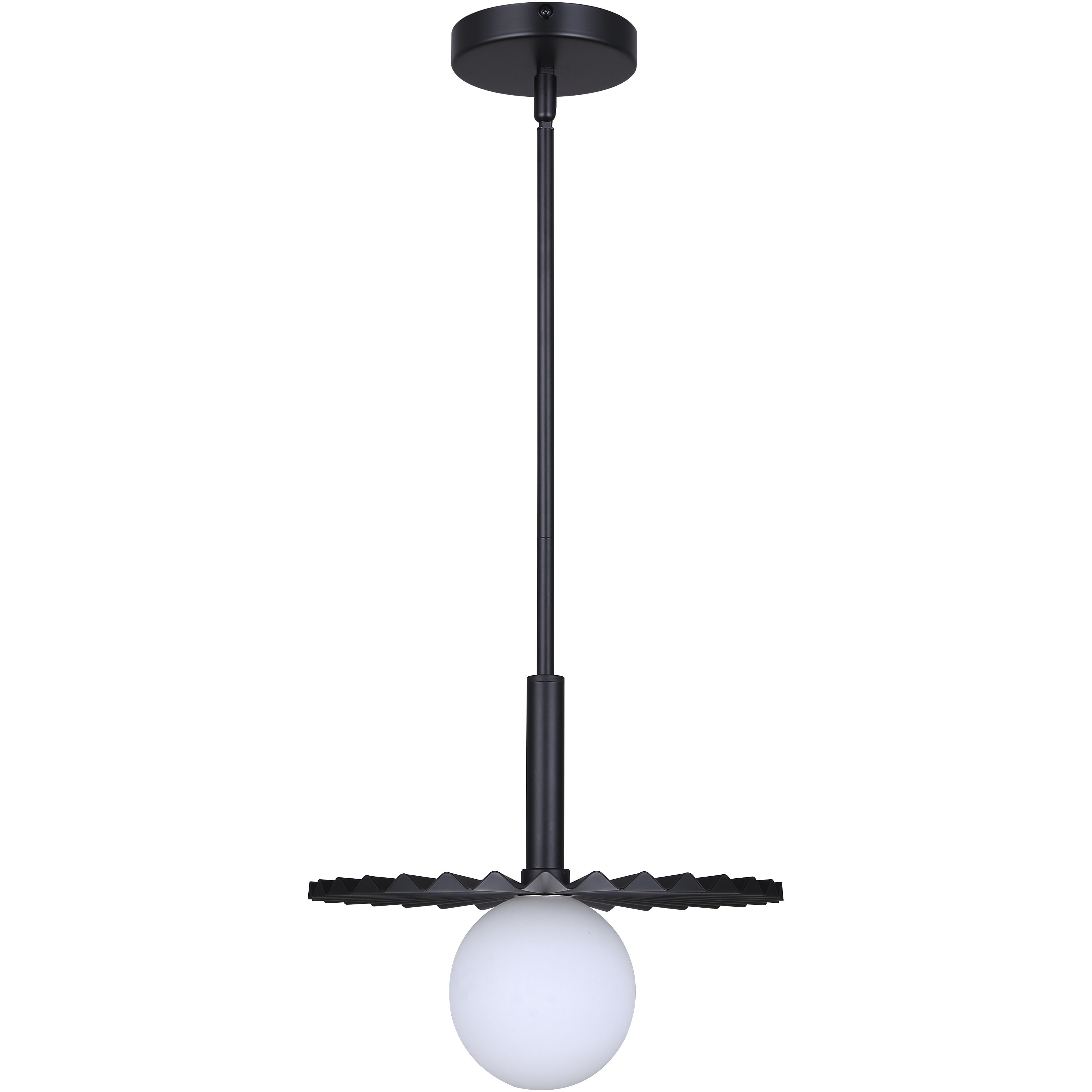 Payton 1 Light 12 inch Black Pendant Ceiling Light