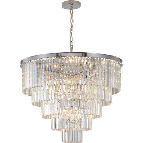 Canada 32 inch Chrome Chandelier Ceiling Light