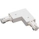Aaliyah 1 Light White Track Ceiling Light