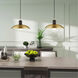 Allison 1 Light 13 inch Antique Brass Mini Pendant Ceiling Light