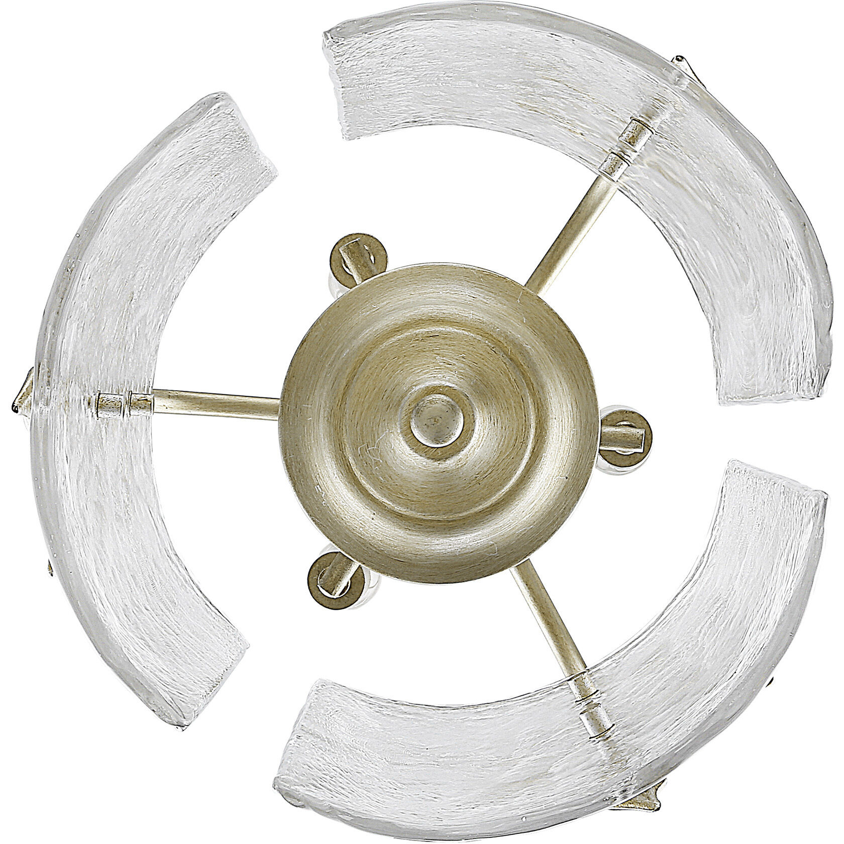 Calla Pendant Ceiling Light in White Gold