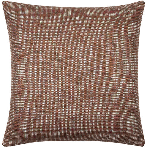 Margay 18 X 18 inch Brown/White Accent Pillow