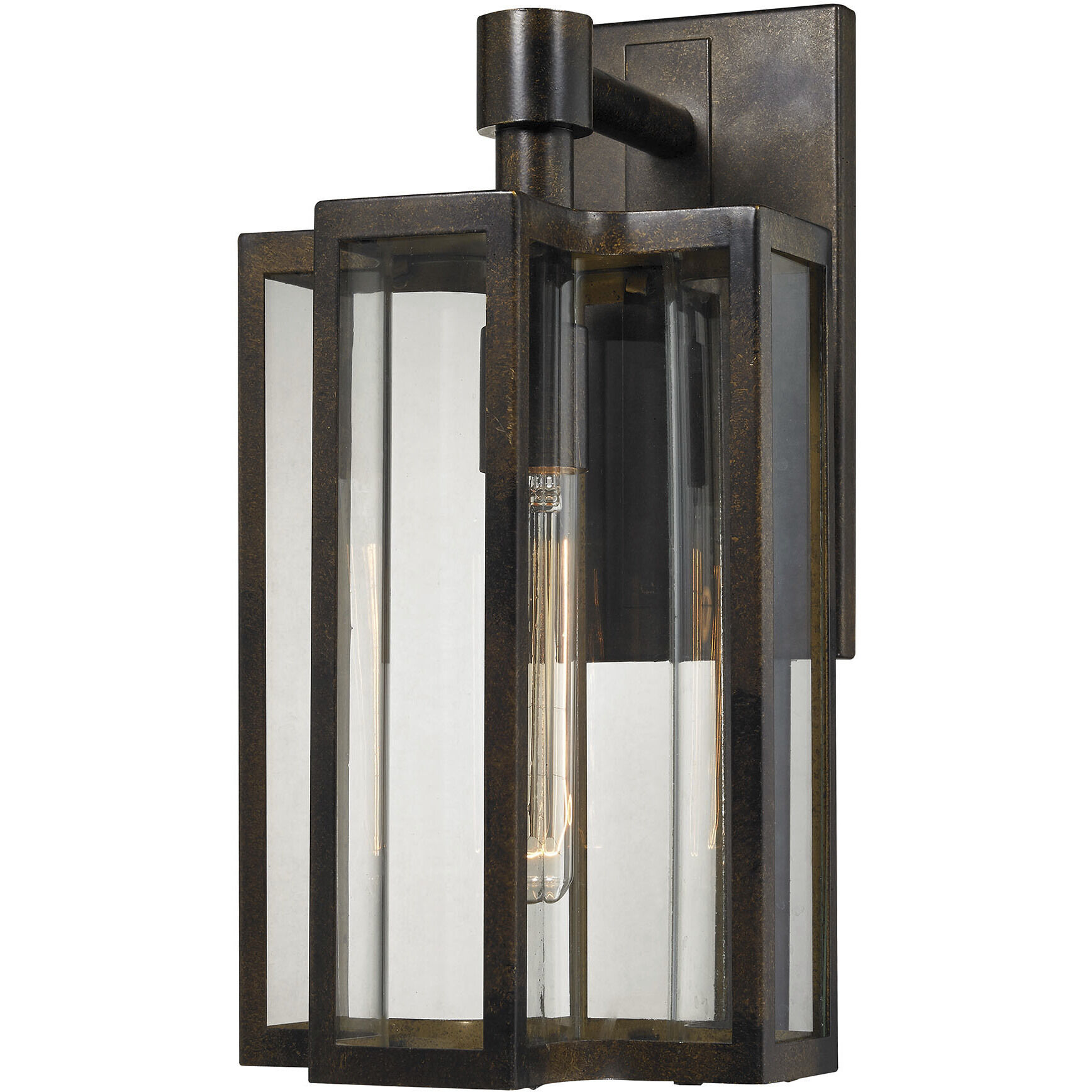 Bianca 1 Light 16 inch Hazelnut Bronze Outdoor Wall Sconce