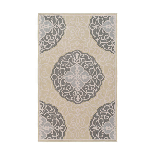 Cosmopolitan 156 X 108 inch Green and Gray Area Rug, Polyester