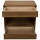 SL05 30 X 27 inch Gold Teak Side Table