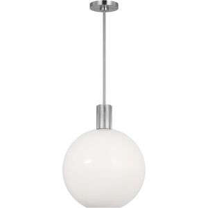 Drew & Jonathan Colewood 1 Light 15.5 inch Brushed Nickel Pendant Ceiling Light, Medium