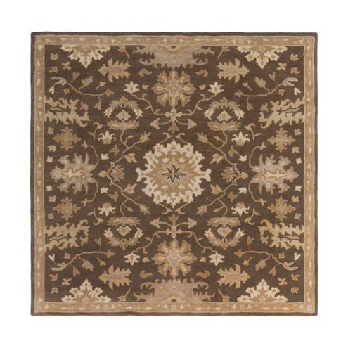 Caesar 48 X 48 inch Brown and Brown Area Rug, Wool