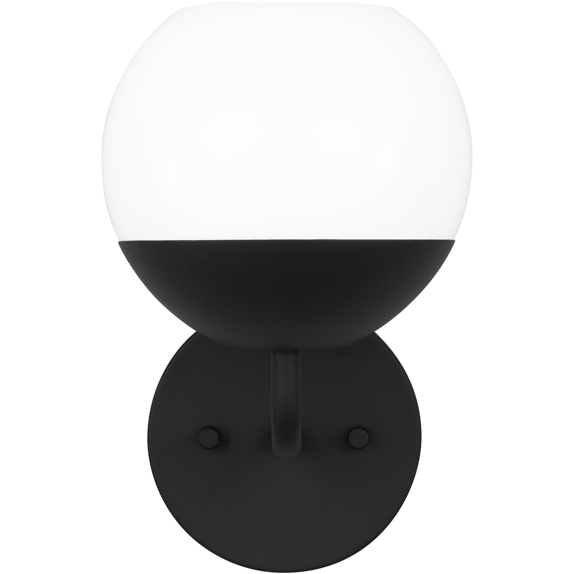 Alvin 1 Light 6.25 inch Midnight Black Bath Vanity Wall Light