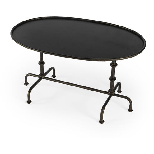 Industrial Chic Kira Metal 38 X 25 inch Metalworks Cocktail Table