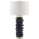 Canary 30.5 inch 150 watt Painted and Electroplated Accent Table Lamp Portable Light