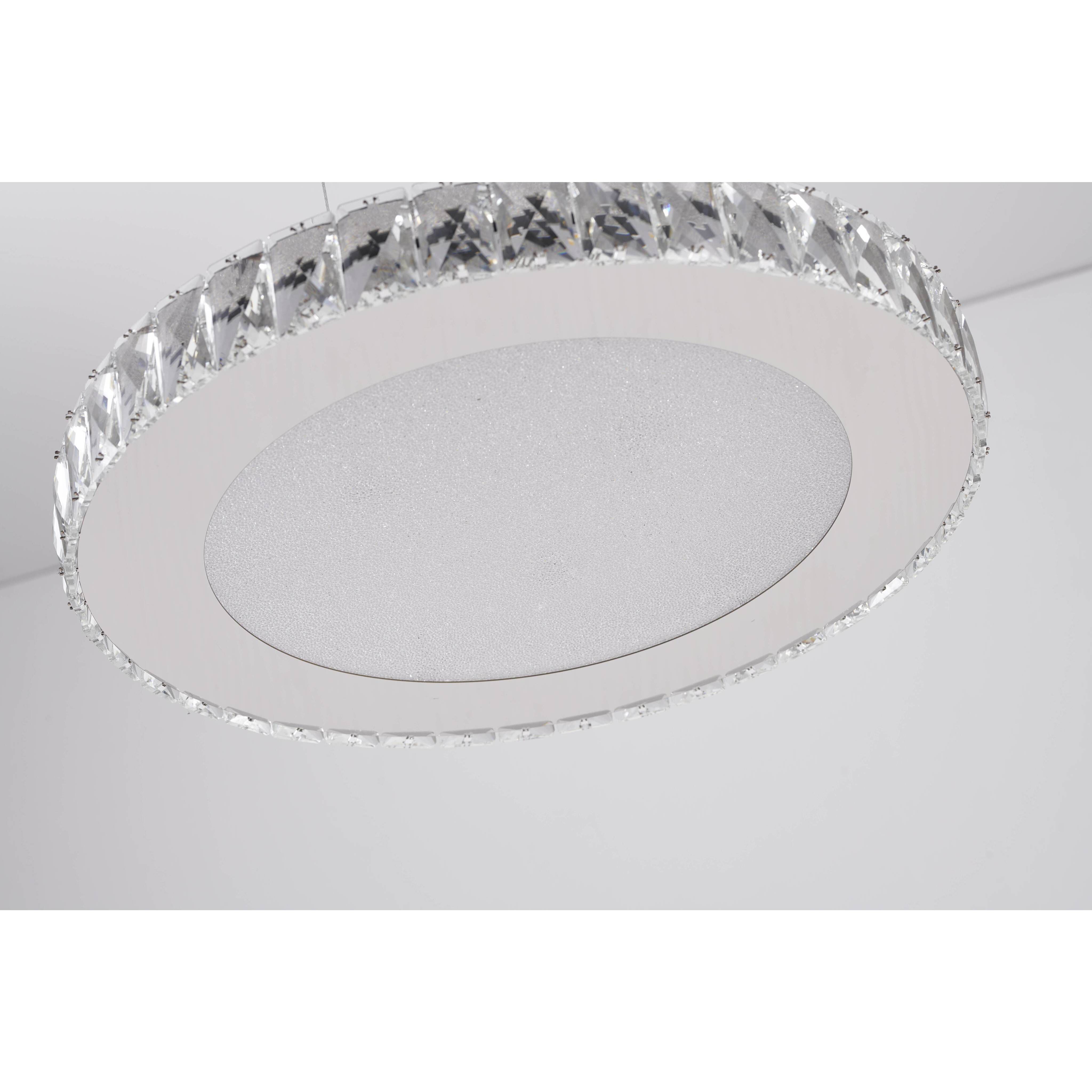 Canada LED 17 inch Chrome Chandelier Ceiling Light