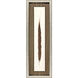Lady Amhurst Feather / Pheasant Feather Brown and Black and Neutral Framed Art