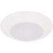 Slim Line LED 7.5 inch White Flushmount Ceiling Light