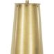 Hattie 19.5 inch 40.00 watt Natural Brass Mini Lamp Portable Light