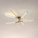 Overture LED 48 inch Champagne Gold Chandelier Ceiling Light