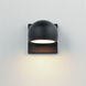 Modular LED 5 inch Black Outdoor Wall Mount