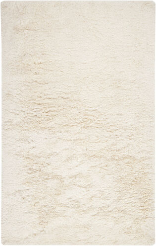 Milan 96 X 60 inch Ivory Rug in 5 x 8, Rectangle