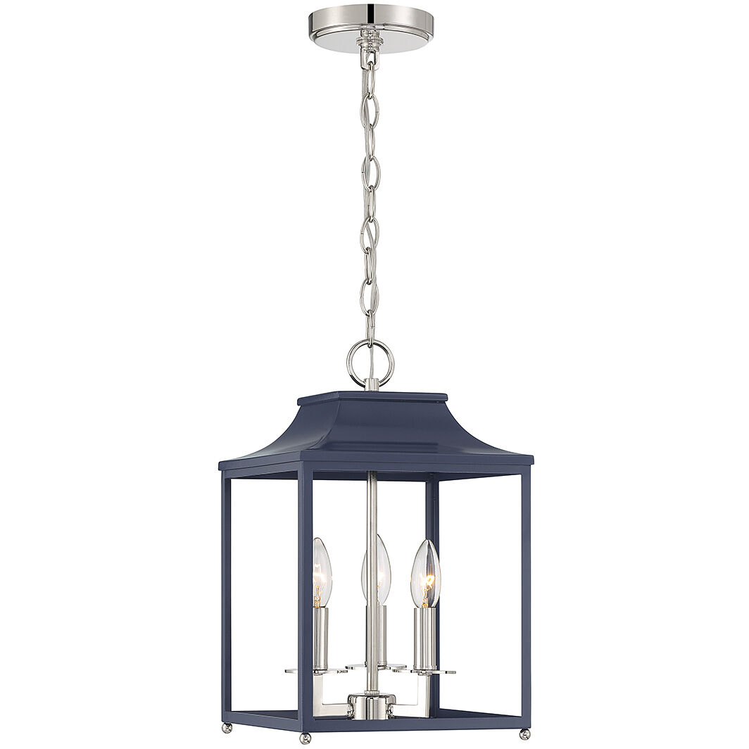 Navy shop lantern pendant