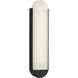 Drew & Jonathan Dante 1 Light 22 inch Textured Black Outdoor Wall Sconce