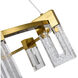 Artisan Collection/SORRENTO Series 27 inch Antique Brass Chandelier Ceiling Light