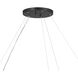 Rosalind 10 Light 50 inch Black Chandelier Ceiling Light