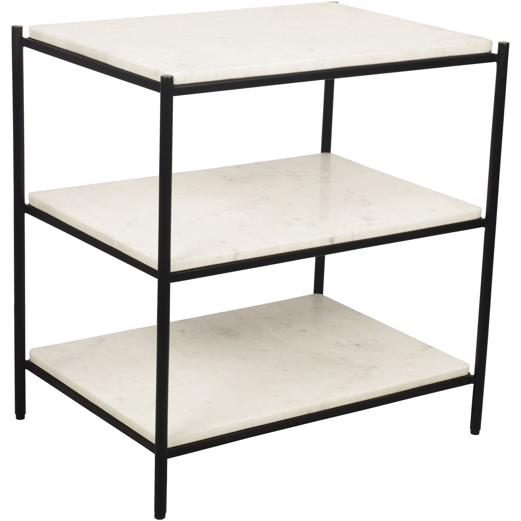 Trine 23 X 22 inch White Nightstand