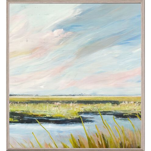 Waterside Collection 29 X 26 inch Non-Glass Framed Art