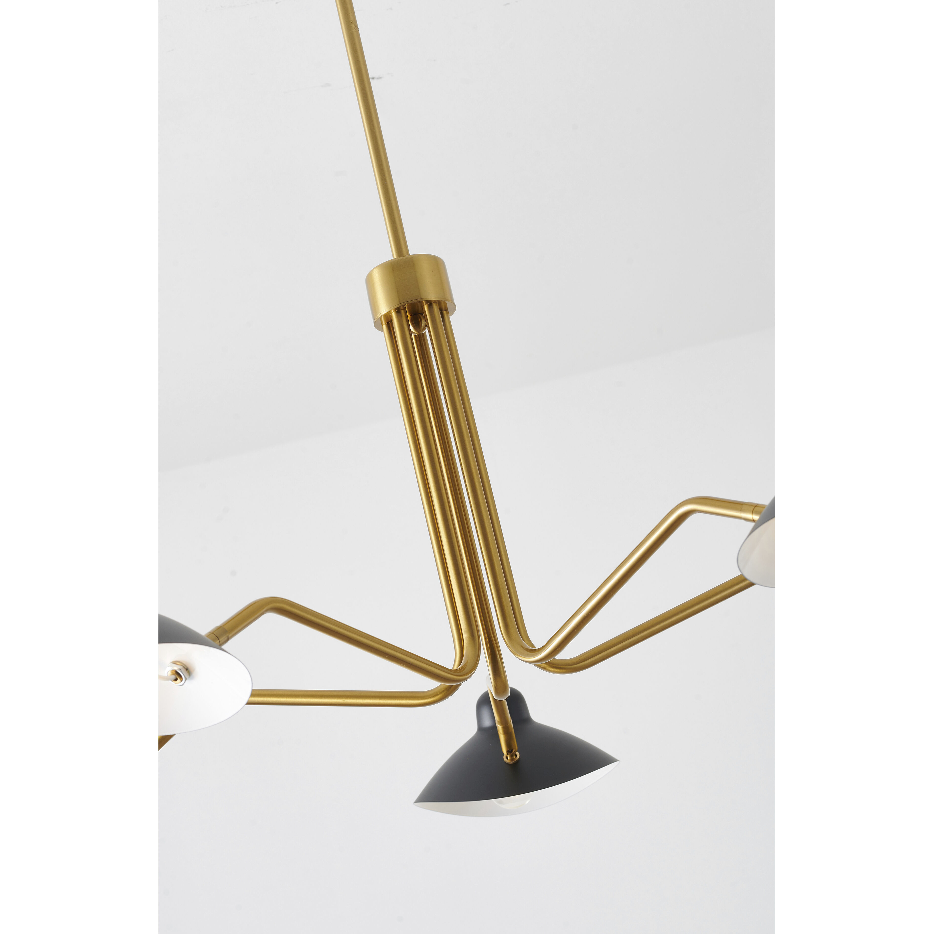 Canada 5 Light 39 inch Gold Chandelier Ceiling Light