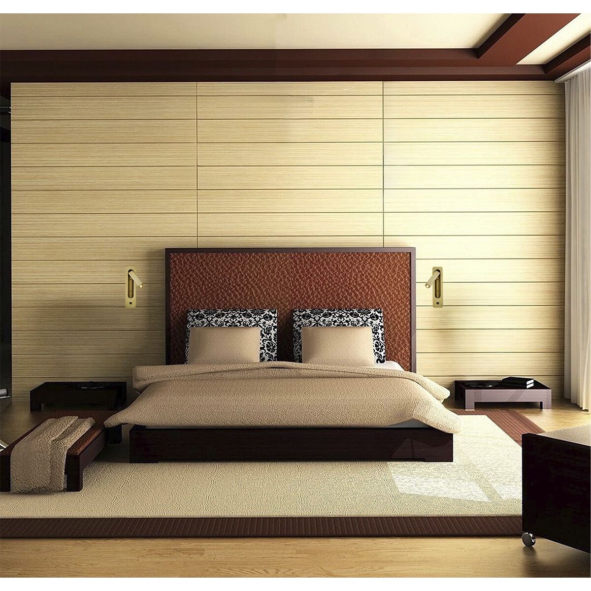 Canada Wall Sconce Wall Light in Satin Brass