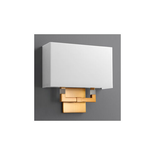 Chameleon 1 Light 12 inch Aged Brass Sconce Wall Light